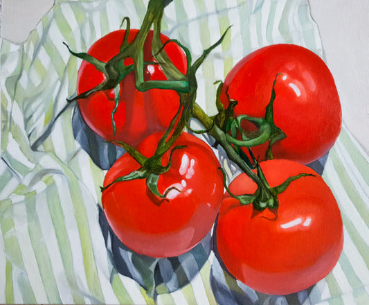 [ Print ]Today I paint tomatoes